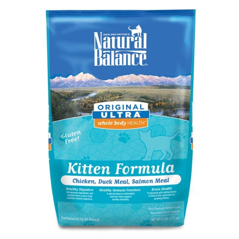 Shop Natural Balance Ultra Wbh Chicken Duck Salmon Kitten Dry