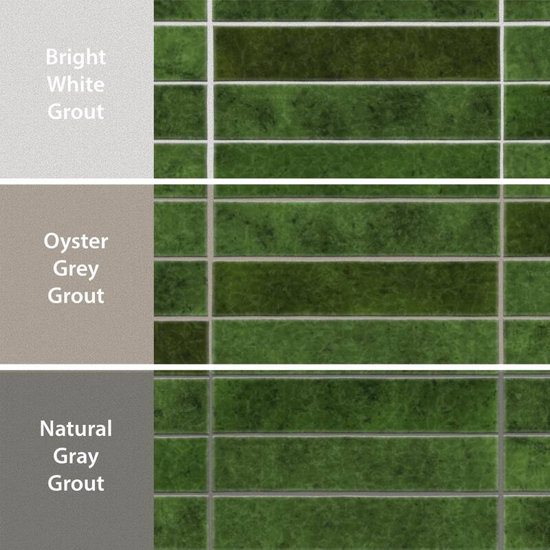 Merola Tile Menorca Tourmaline 2-1/2" x 12-7/8" Ceramic Wall Tile