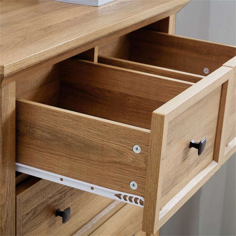 Modern 6 Storage Drawers Dresser Cabinet, Tall Chest of Drawer, Closet
