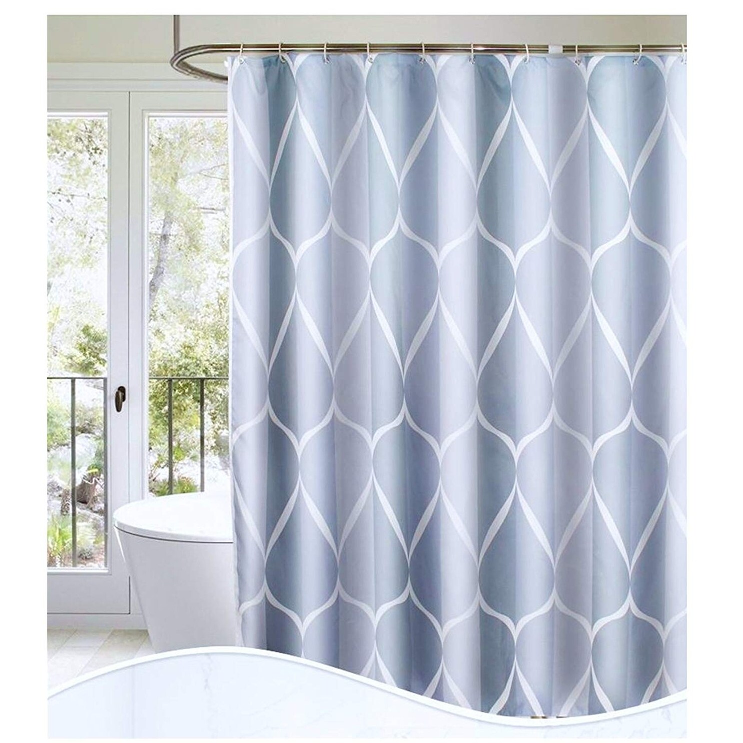 Luxury Shower Curtain Overstock 24322394 Luxury Shower Curtain Overstock 24322394