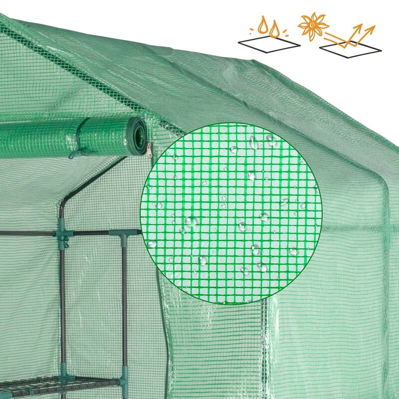 56"W x 56"D x 77"H Hobby Greenhouse