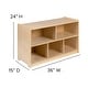 preview thumbnail 28 of 37, Wooden School Classroom Storage Cabinet/Cubby for Commercial or Home Use