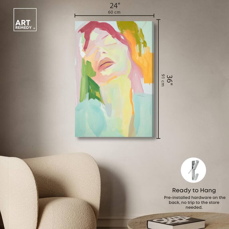 Hues of Emotion II Canvas by Art Remedy, Gallery Wrapped
