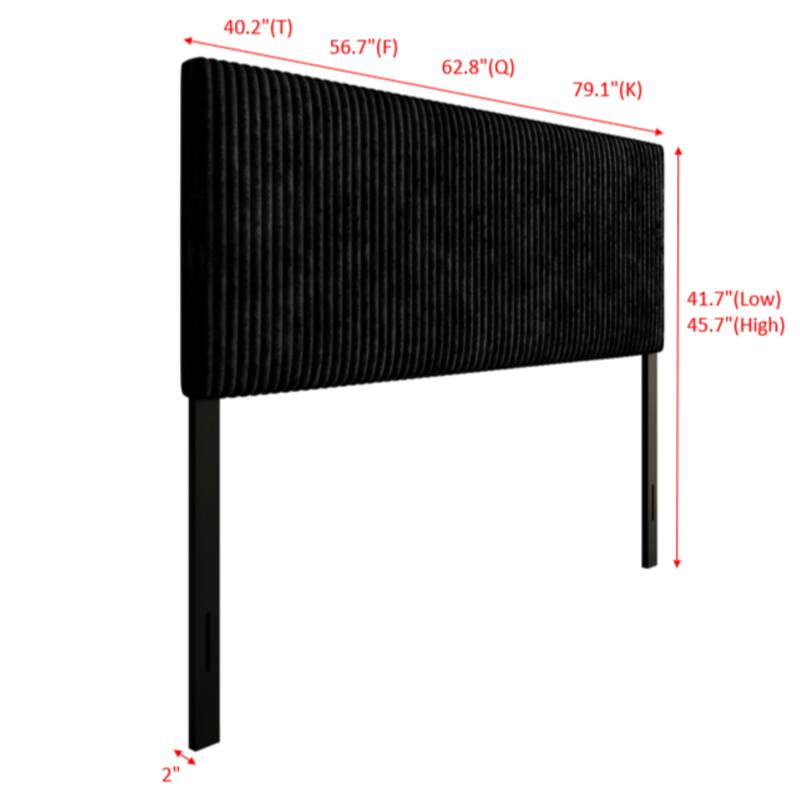 Clayfell Romney Upholstered Headboard