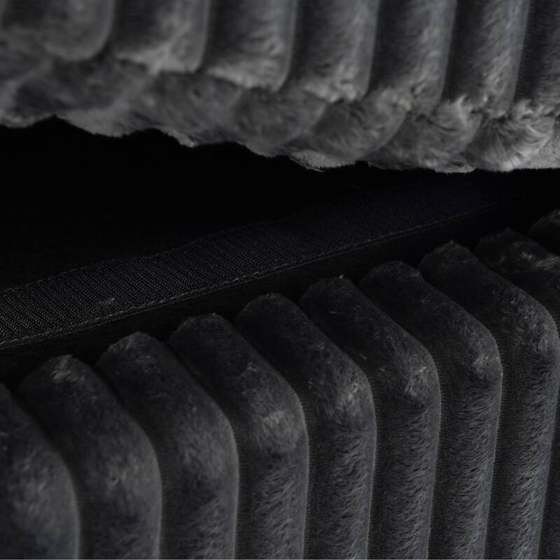 Cotton Flannel corner Sofa Armless Modular Sectional Sofa Seamless Combination