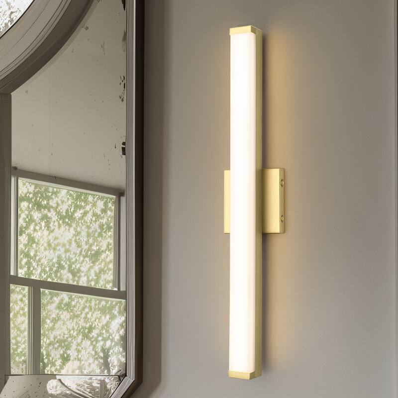 C Cattleya LED Vanity Bar Light Indoor Wall Sconce with Acrylic Shade