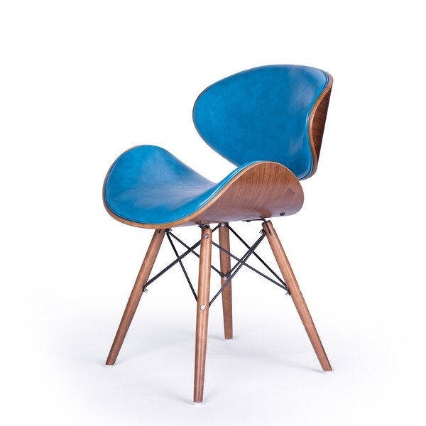 Corvus Madonna Mid-century Teal Accent Chair - Bed Bath & Beyond