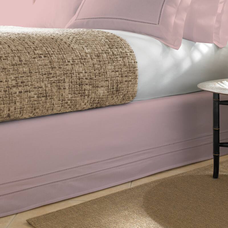 Linenweave Hemstitch 15 Inch Bed Skirt