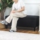 preview thumbnail 30 of 48, Adeco Storage Ottoman 41" Tufted Bench for Living Room Bedroom