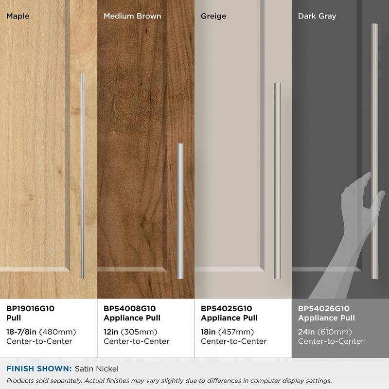 Amerock BP54026 Bar Pulls 24" Center to Center Bar Appliance Pull