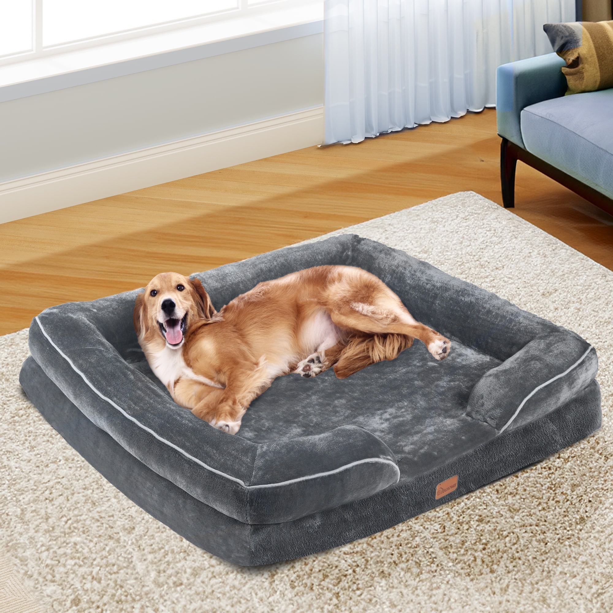 Memory Foam Machine Washable Pet Beds and Blankets Bed Bath Beyond