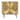 Artisan Furniture Solid Wood Manila Gold Cabinet