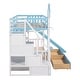 preview thumbnail 6 of 25, Twin-Over-Twin Castle Style Bunk Bed