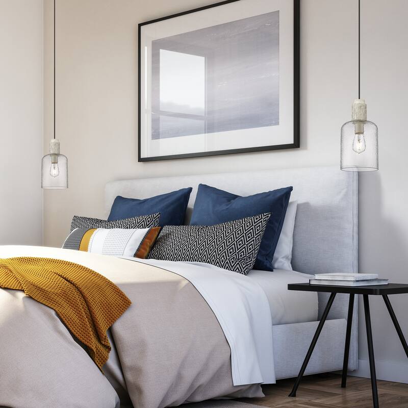 Wry Lighting Pedra 1-light Pendant in Matte Black - Matte Black