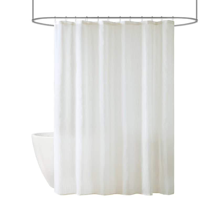 Madison Park Lydia Sheer Shower Curtain