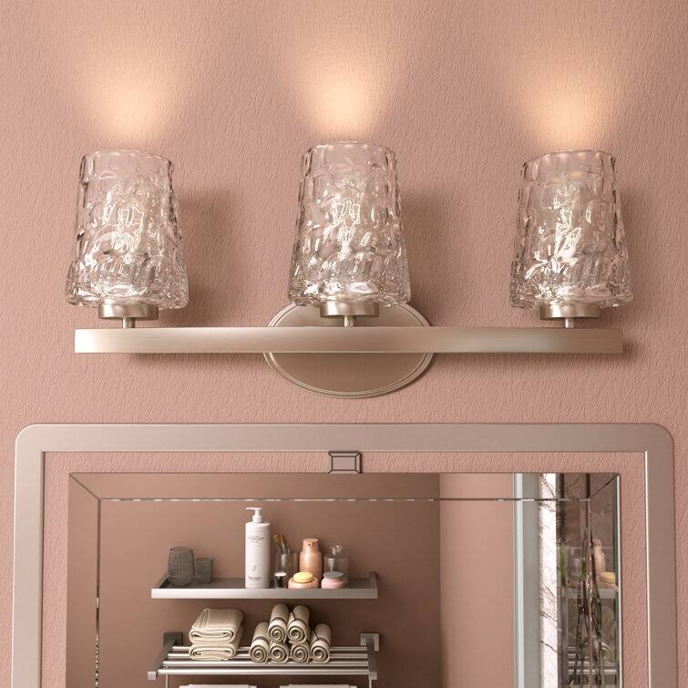 Acroma Modern Bathroom Vanity Light Art Glass Wall Sconce