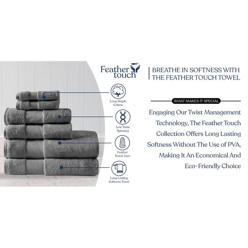 Delara Organic Cotton Luxuriously Plush Bath Towel 33 Piece Set |GOTS & OEKO-TEX Certified |650 GSM Long Staple|Soft & Quick Dry