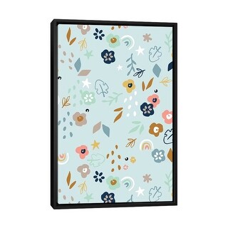 iCanvas "Brave And Kind IV" by Caroline Alfreds Framed Canvas Print ...