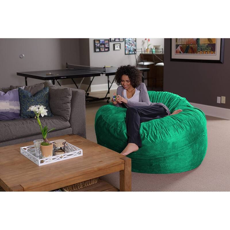 5-foot Bean Bag Chair Large Memory Foam Bean Bag