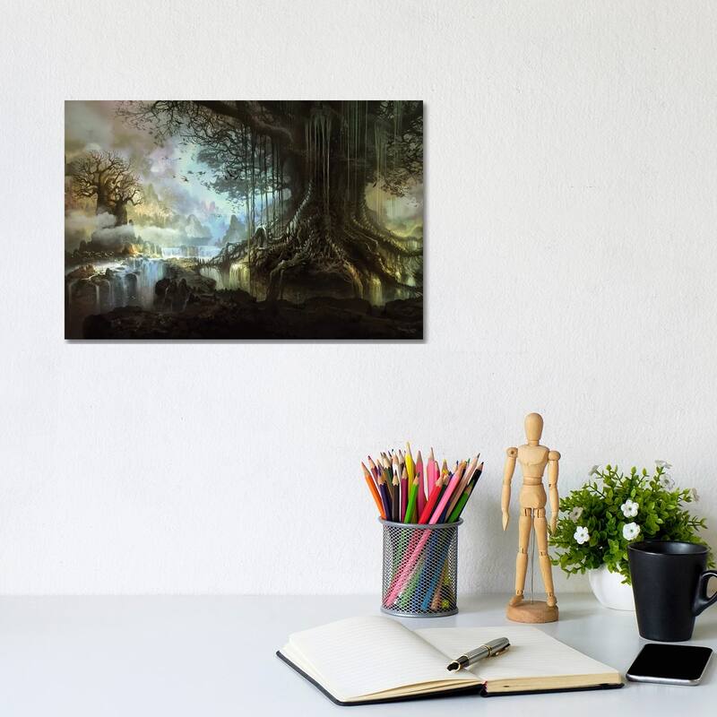 iCanvas "Tree Of Life" by Ferdinand Ladera Canvas Print - 8x12x0.75