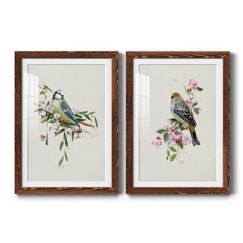 Spring Song Blue Bird-Premium Framed Print - Ready to Hang