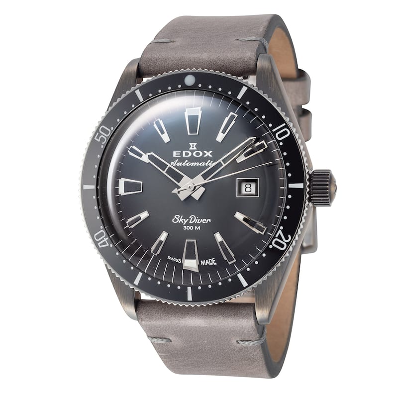 Edox Men's SkyDiver 42mm Automatic Watch - N/A
