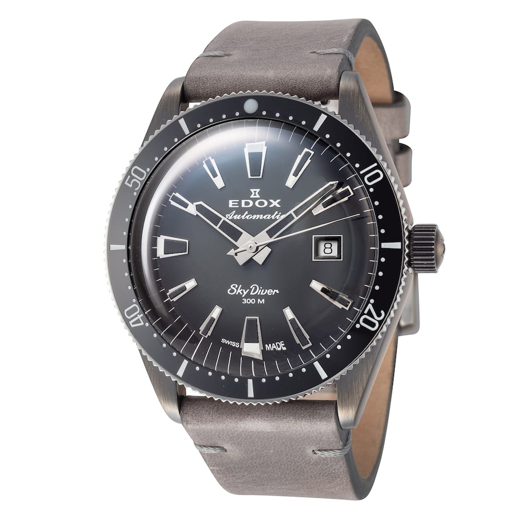 Edox Men's SkyDiver 42mm Automatic Watch - N/A