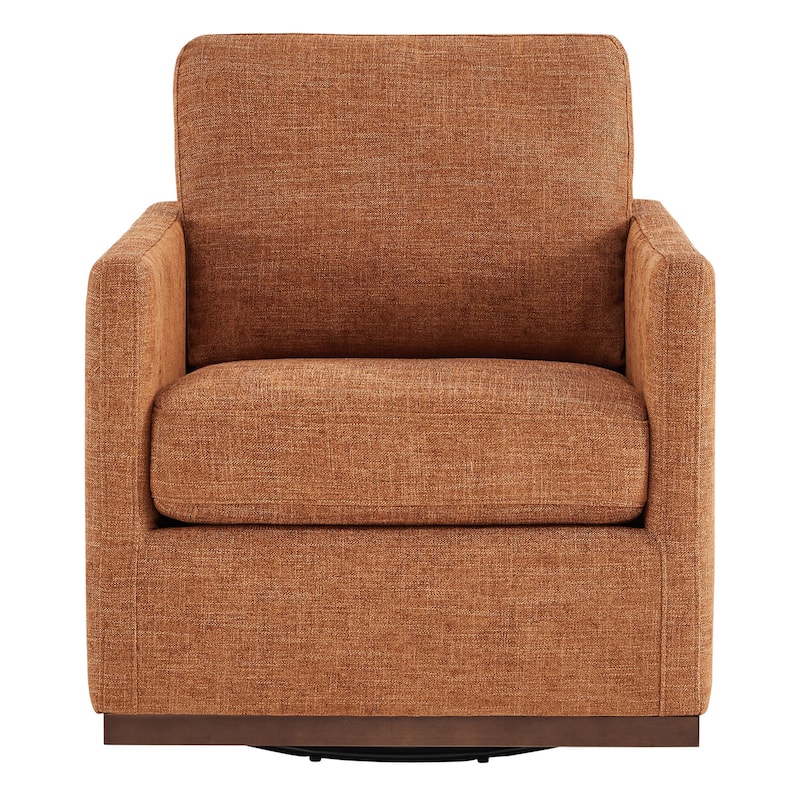 Spruce & Spring Shane Modern Swivel Accent Arm Chair