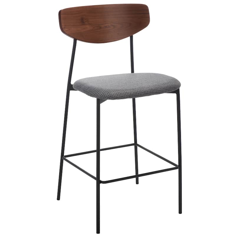 SAFAVIEH Afiya Mid-Century 26-inch Counter Stool - 20.3" W x 20" L x 39" H - 20Wx20Dx39H