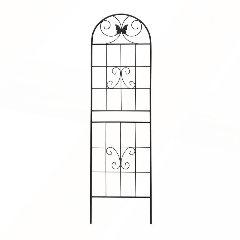 2 Pack Metal Garden Trellis 71in x 19.7in Rustproof Trellis
