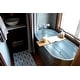 preview thumbnail 1 of 4, -RV Bath Faucet Tub spout Double Handle Washerless Cartridge (Chrome Plating Over ABS Plastic)