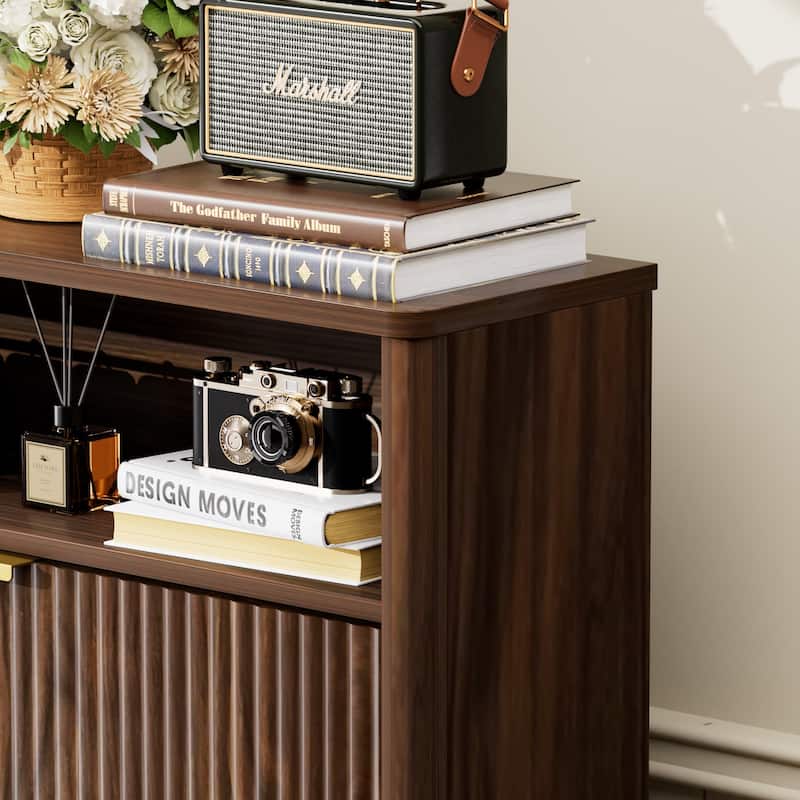 Hidden Shoes Storage Cabinet, Tall Free Standing Shoe Organizer