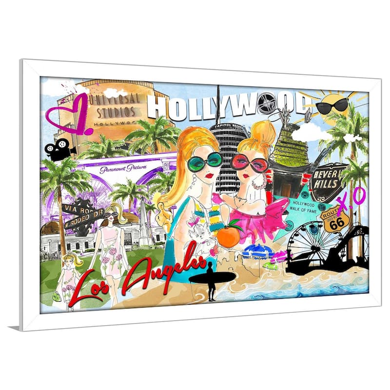 "Take Me To Los Angeles" by Jodi Print on Acrylic