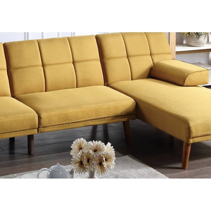 Contemporary Tufted Sofa Bed - Multi-Functional Adjustable Furniture