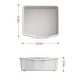 preview thumbnail 21 of 26, Kids Toy Storage Organizer with 6 Bins, Multi-functional Nursery Organizer Kids Furniture Set Toy Storage Cabinet Unit