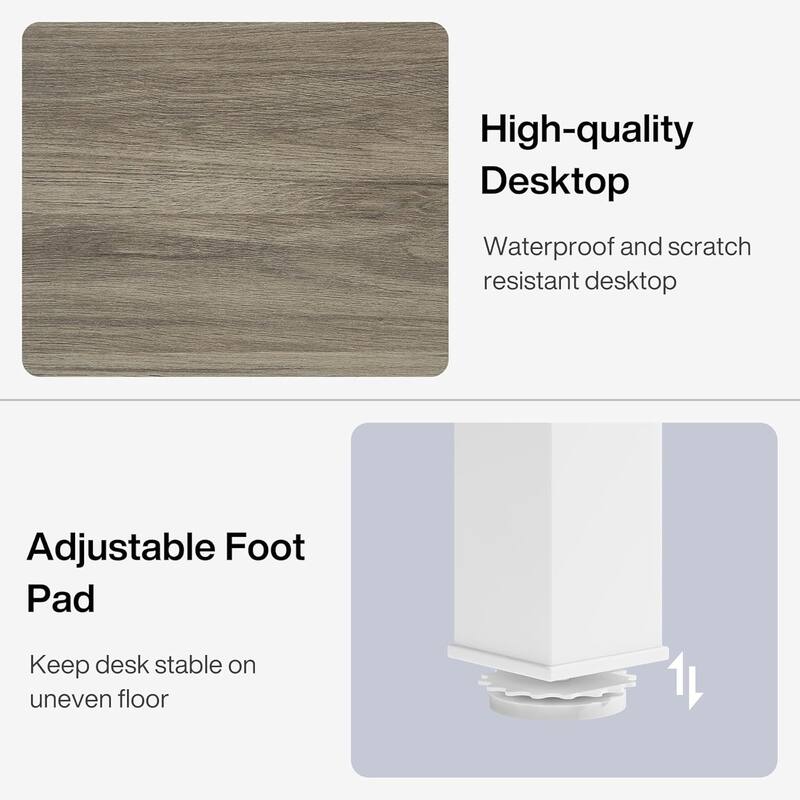 78.7" Extra Long Computer Desk/Table, Work Desk, Double Workstation Desk for Home Office