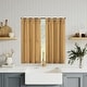 preview thumbnail 5 of 22, Archaeo Cotton Blend Button Tab Top Cafe Curtain Pair