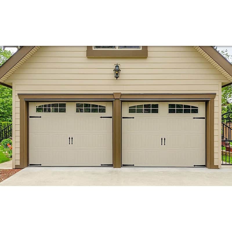 Household Essentials Hinge-It Magnetic Black Decorative Garage Door Accents