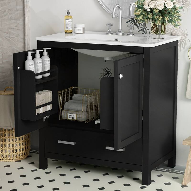 Bathroom Vanity with Single Sink