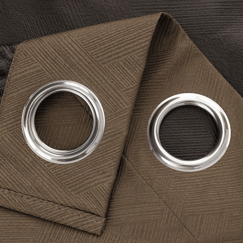 Barron Blackout Window Curtain Grommet Panel 90"