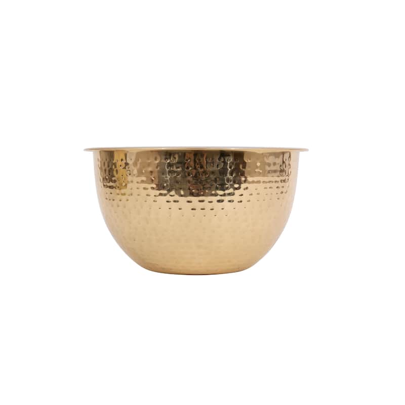 Hammered Stainless Steel Bowls (Set of 3 Sizes)