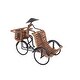 preview thumbnail 2 of 8, Asian Style Rickshaw Driver Card Holder