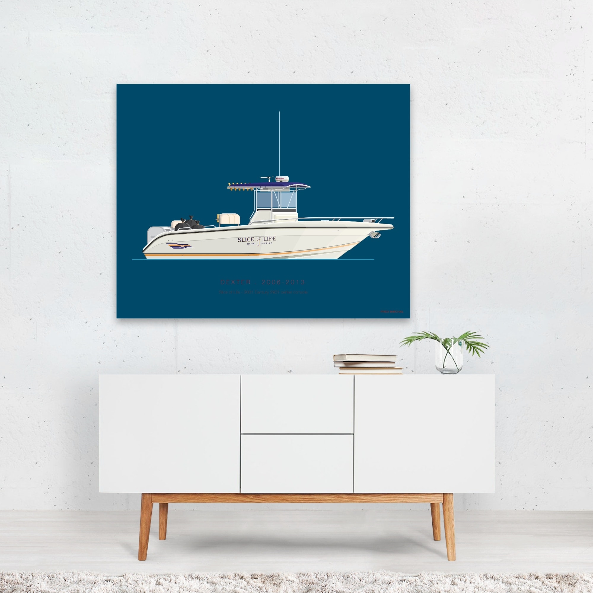 TELEBOAT アートデザイン ギフト　未使用 Dexter-Slice-of-Life-Digital-