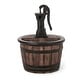 preview thumbnail 2 of 8, Beaver Outdoor Outdoor Water Pump Fountain by Christopher Knight Home