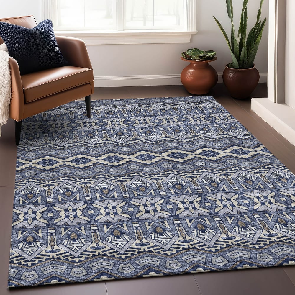 Premium Washable Super Soft Moroccan Global Mayfield Rug