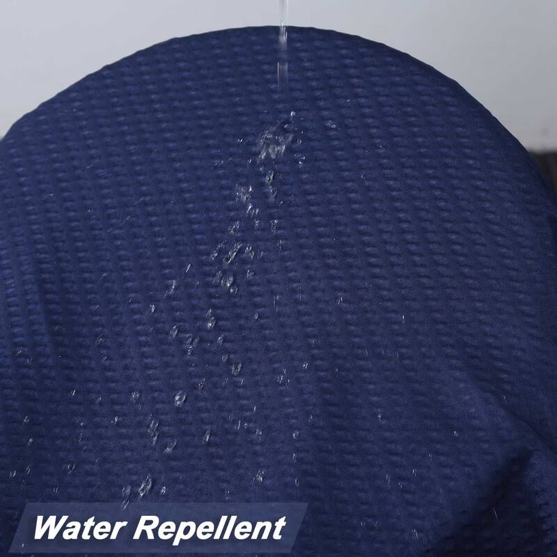 Soft Embossed Microfiber Fabric Shower Curtain or Liner, Water Repellent