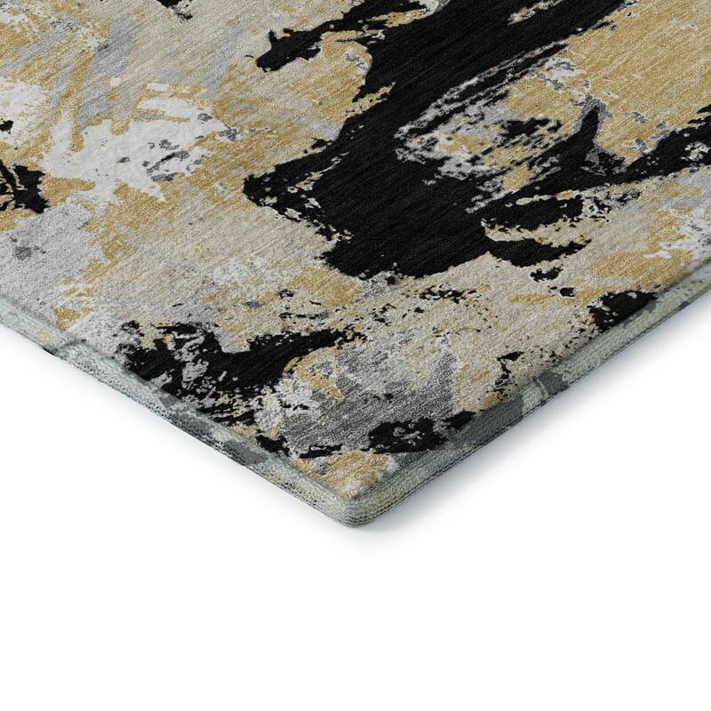 Premium Washable Super Soft Abstract Floral Mayfield Rug