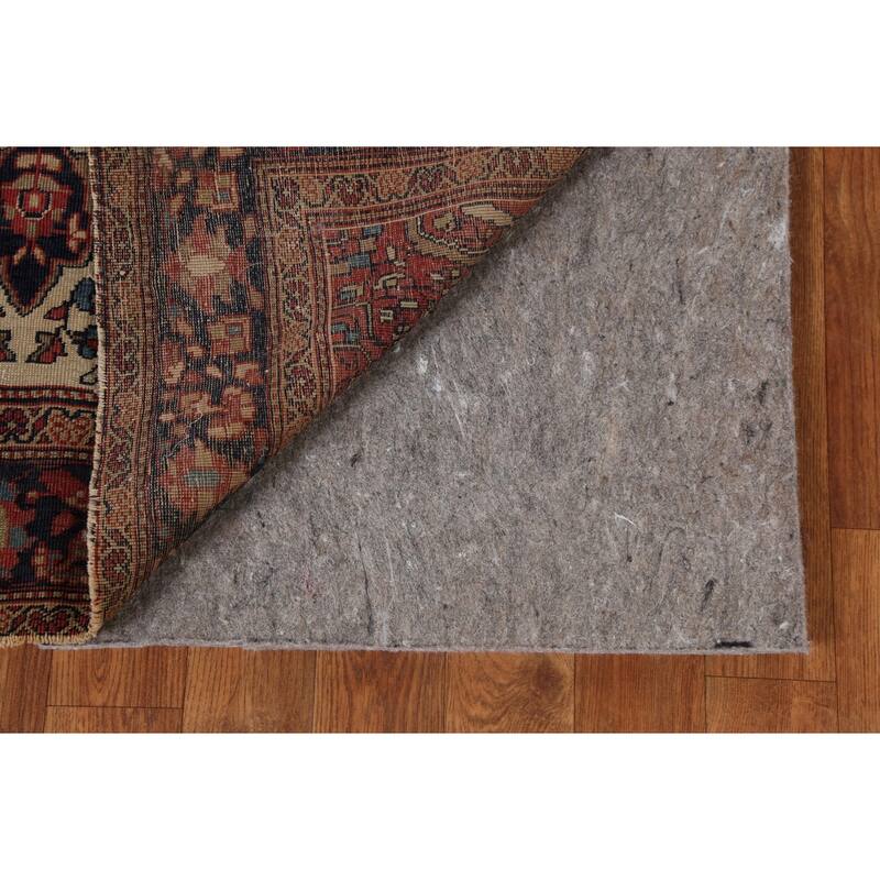 Pre-1900 Antique Sarouk Farahan Persian Rug Hand-knotted Wool Carpet - 3'6" x 5'1"