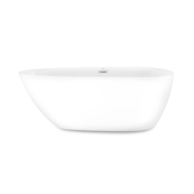 Swiss Madison Monaco 67" Free Standing Acrylic Tub with Center Drain