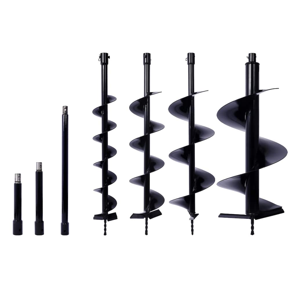 Set of 4 Auger Drill Bit for Planting Hole